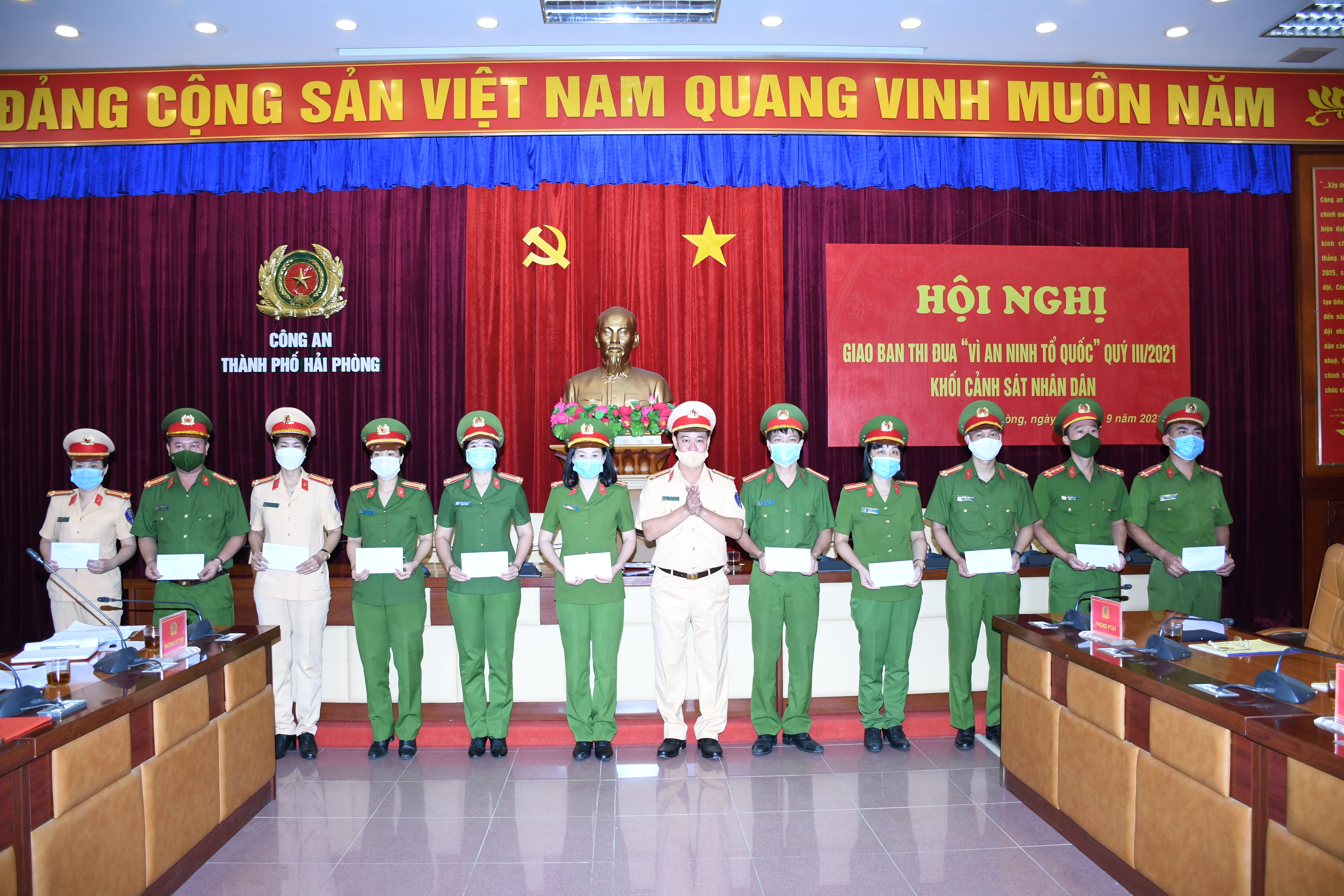 Khối Cảnh sát đẩy mạnh công tác xây dựng Đảng